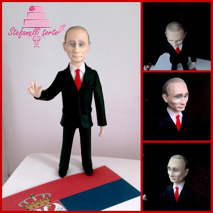 Vladimir Putin cake topper