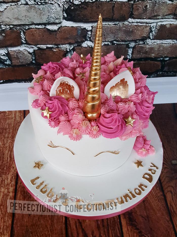 Libby - Unicorn Communion Cake