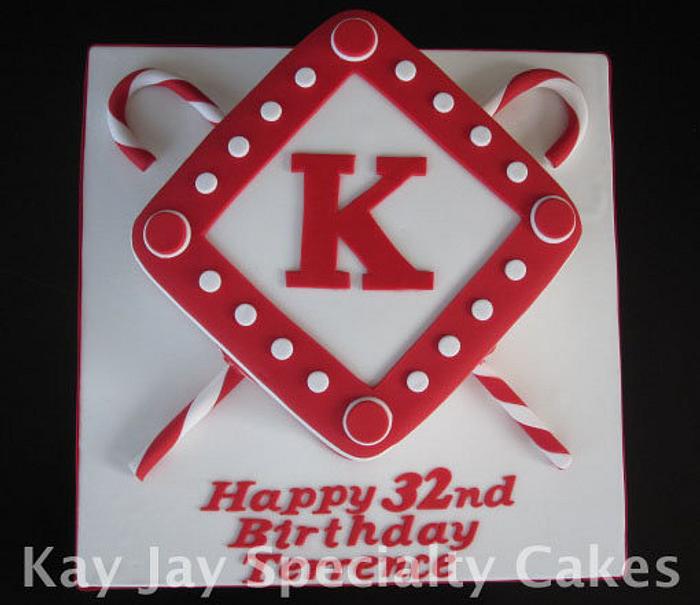 Kappa Alpha Psi Birthday Cake