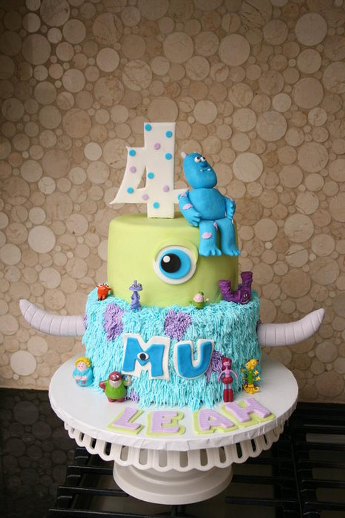 Monsters University cake