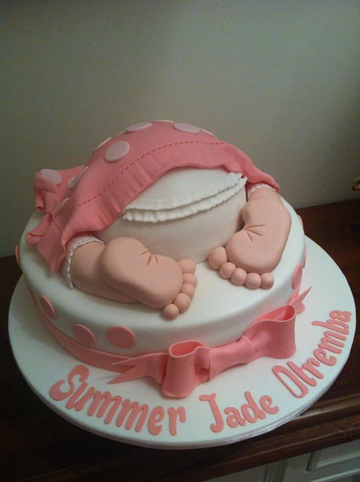 Sarah's Baby Shower cake
