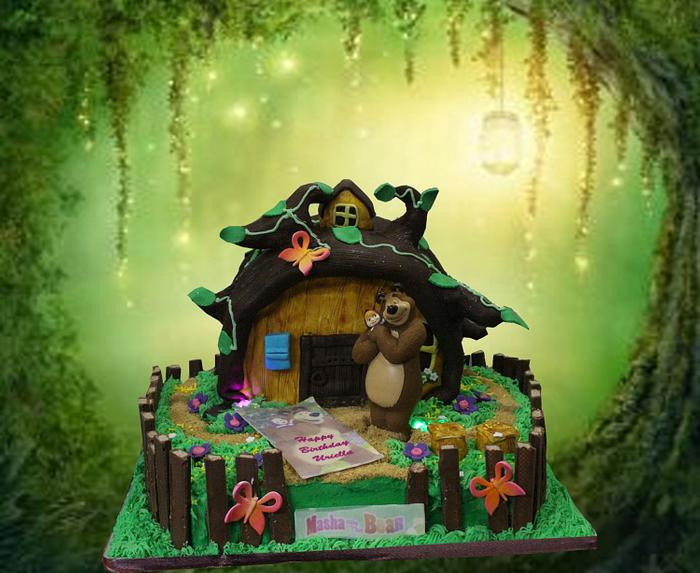 Tree House Cake