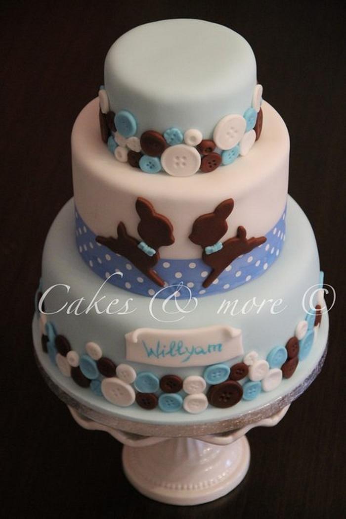 Baptism Cake