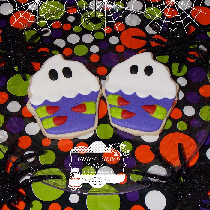 Halloween Cupcake Cookies