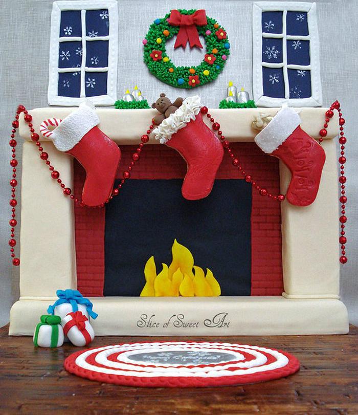 Christmas Stocking Cookies for the Bake A Christmas Wish Collaboration