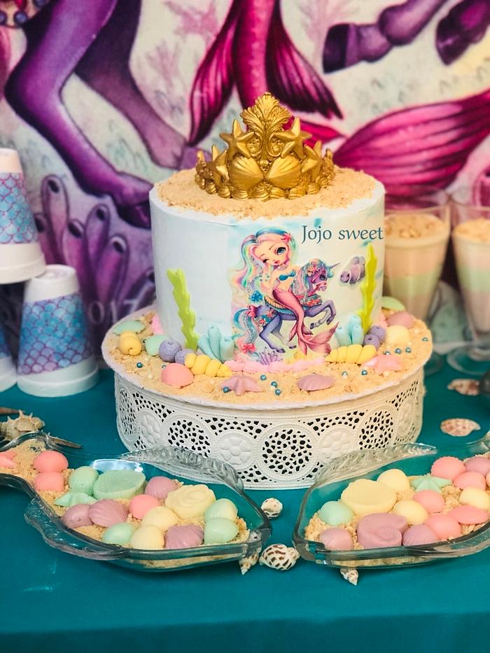 mermaid  cake