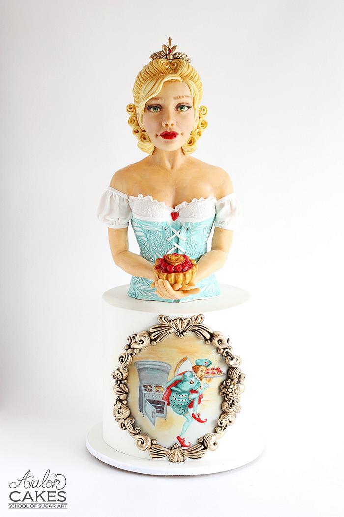 Queen Of Tarts Decorated Cake By Avalon Cakes School Of Cakesdecor