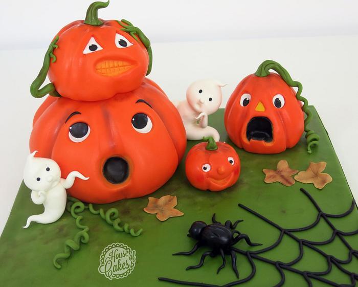 3D Halloween Cake