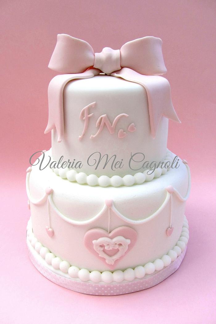Very romantic mini cake... 