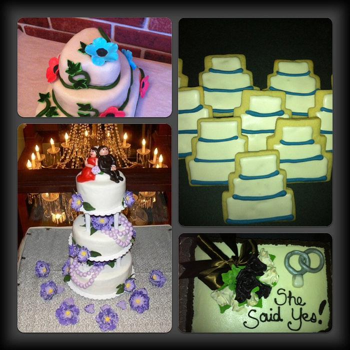 Theme Cakes - weddings, anniversaries, showers and christenings