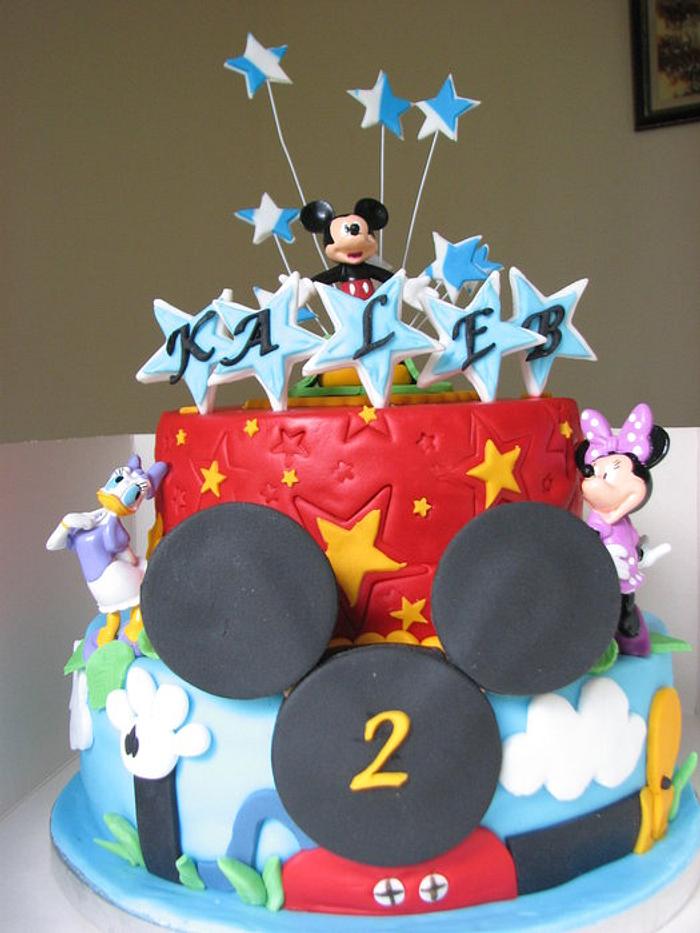 Mickeymouse Clubhouse Cake 