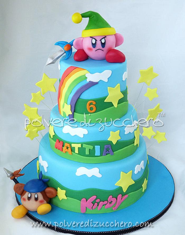cake Kirby and Waddle dee