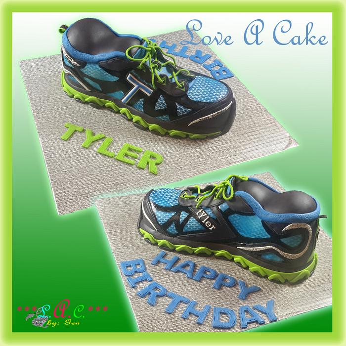 New Balance Inspired Shoe Birthday Cake