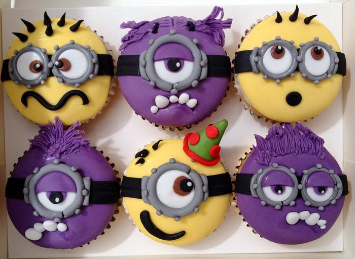 Minion Cupcakes