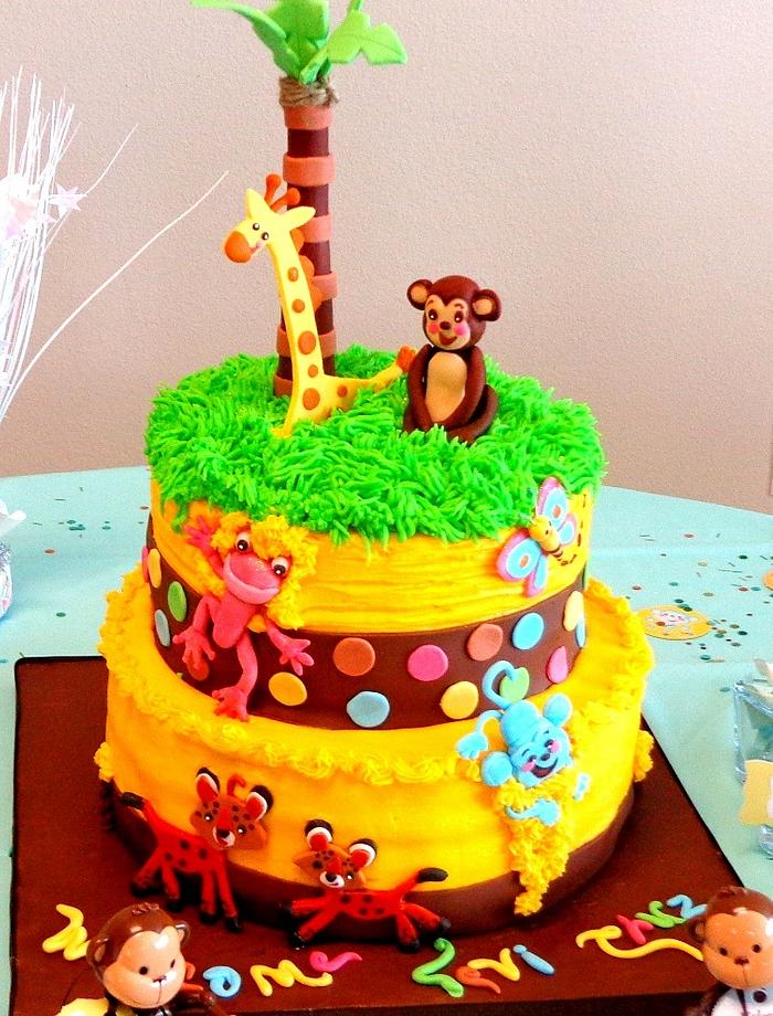 Baby shower cake