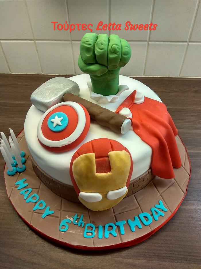 avengers cake