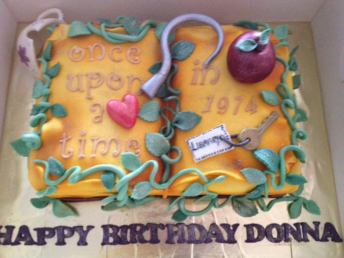 once upon a time cake.
