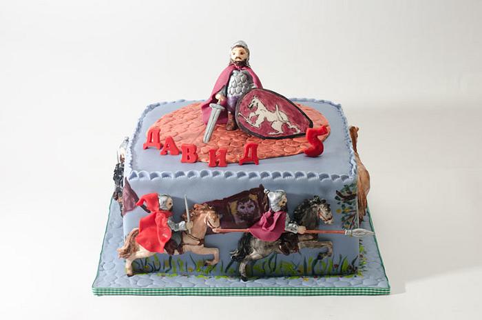knights cake