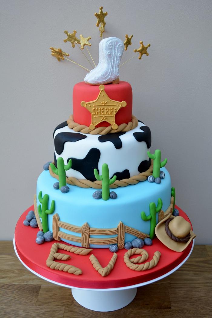 Wild West Birthday Cake!