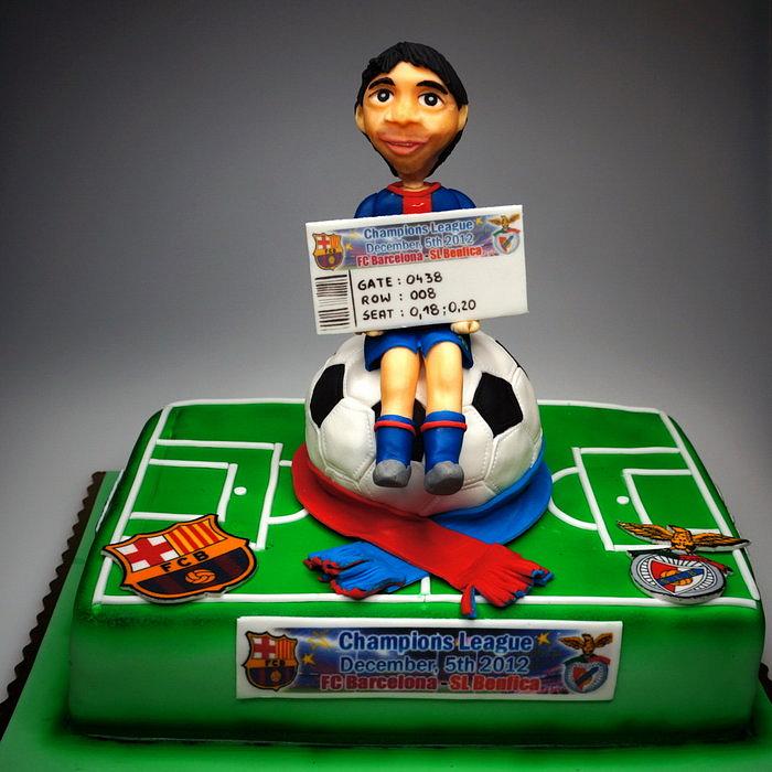 Leo Messi Birthday Cake