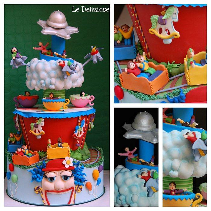 Luna park cake