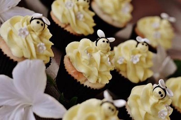 Bee cupcakes!