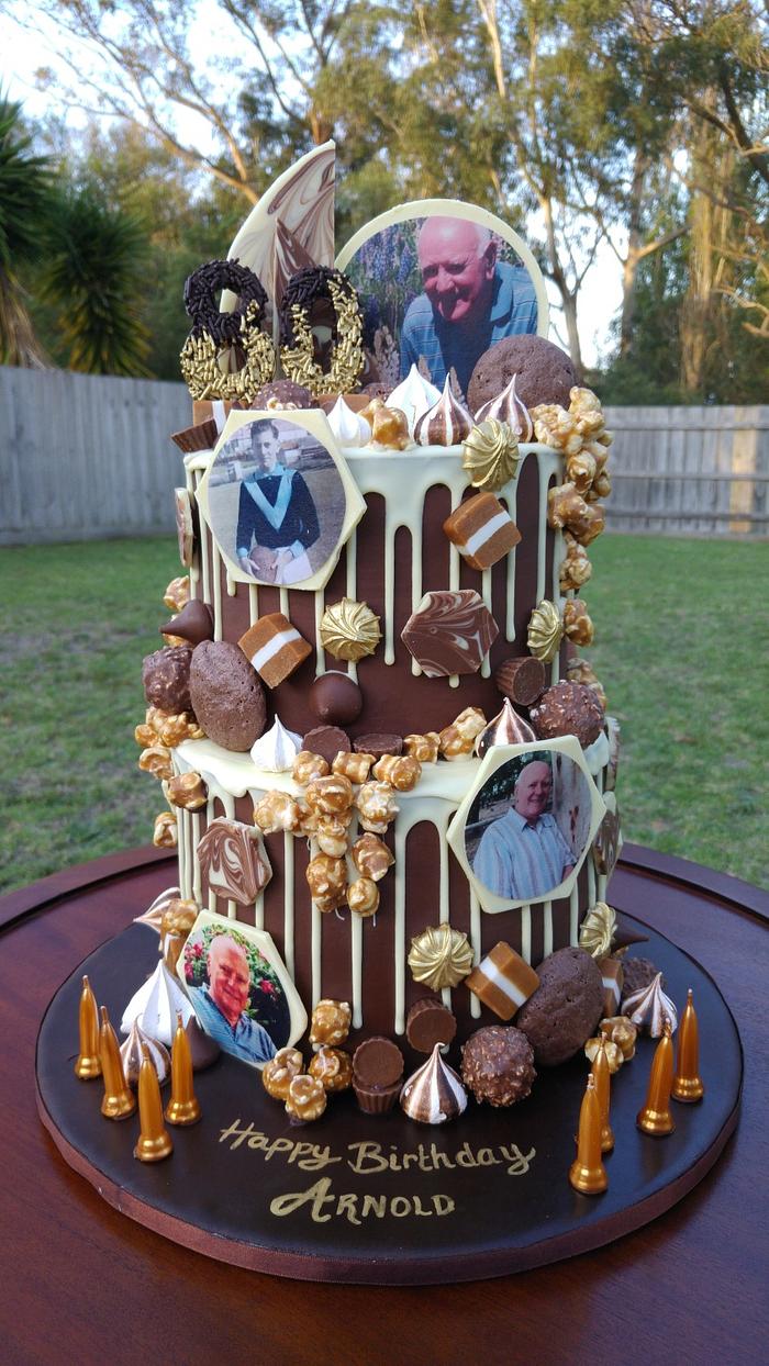 Chocolate Lovers Drip Cake