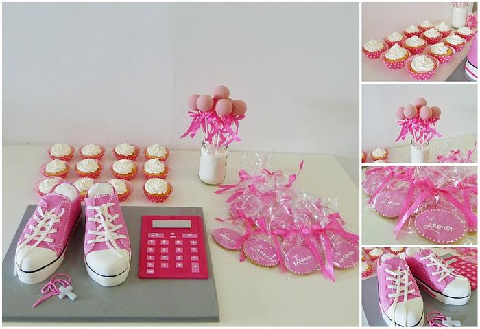 Sweet pink table