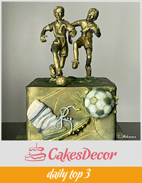 Vintage Soccer (Football ) Cake 