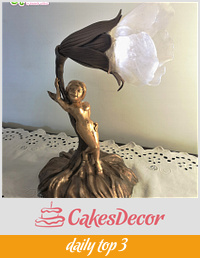 Sugar Lamp - Art Nouveau Meets Cake Artist