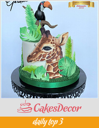 Jungle Safari cake