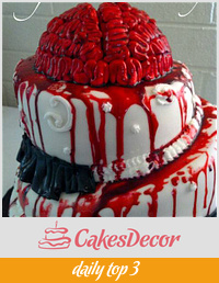 Sweet 16 Zombie Apocalypse Cake