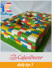 LEGO 8th Birthday Cake
