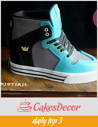 Supra Sneaker Cake