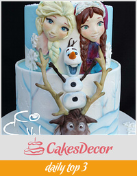 Frozen - Elsa and Anna, Olaf and Sven