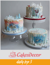 Christmas cakes