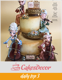 Vivaldi - The Four Seasons cake