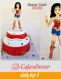 wonder woman cake
