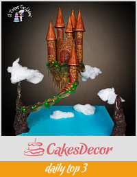 Castle Gravity Cake!!!
