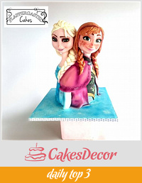 3D Frozen cake
