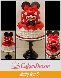 Original Minnie Inspired Cake 