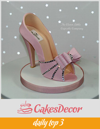 Pink Sugar Shoe with Swarovski Crystals