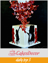 UNSA Be Red Collaboration Cake