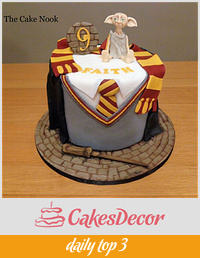 Harry Potter Cake with Dobby. 