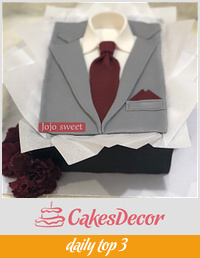 suit cake