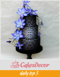 Wedding cake Clematis