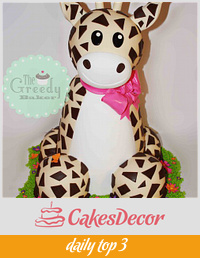 3D Giraffe Cake