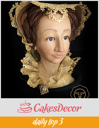Marie Stuart Reine d'Ecosse, 1542-1587 for  THE ROYAL An international Cake Challenge