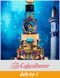 Aladdin luxury cake