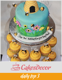 honeybee cake